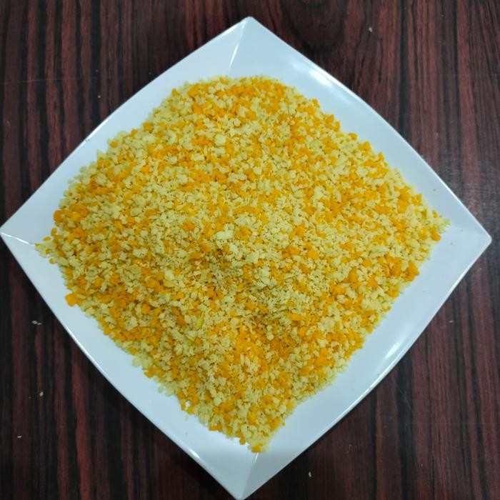 

Tepung Roti / Bread Crumbs / Panir Kuning Curah Merk Kriukz 250 Gram / 500 Gram / 1 Kg