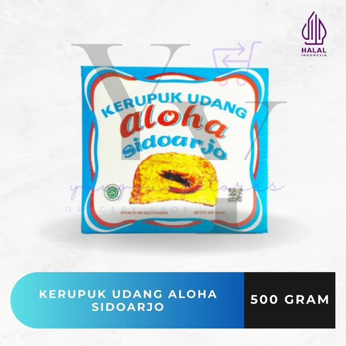 

Kerupuk Udang Aloha Sidoarjo 500 Gram