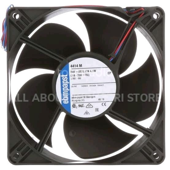Axial Fan Rotary Fan Dc Fan Ebmpapst 4414M 24Vdc 120 X 120 X 38
