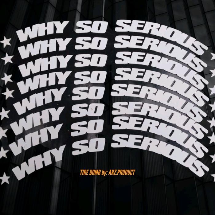 ID'' TIRE BOMB / STICKER BAN MOTOR / FONT BAN