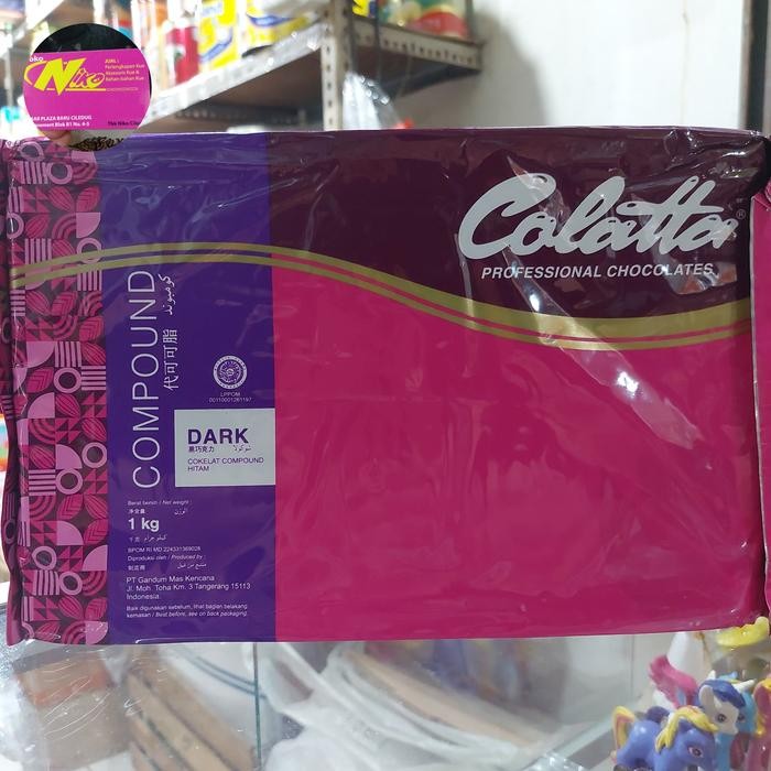 

Colatta Compound Dark 1Kg Coklat Khusus Gojek Dan Grab