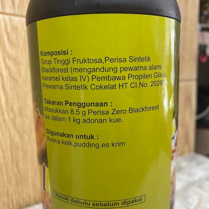 

Toffieco Zero Blackforest 1 Kg - Perisa Pasta Blackforest Toffieco