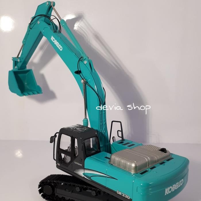Miniatur Excavator Alat Berat Kobelco Sk330