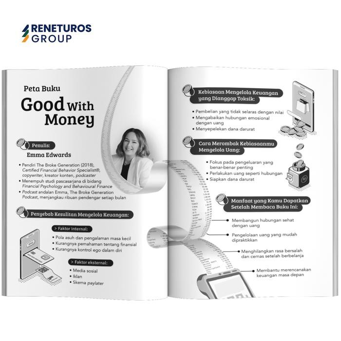 

SALE !!! BUKU KEUANGAN GOOD WITH MONEY UBAH CARAMU MENGHABISKAN UANG DAN ROMBAK KEBIASAANMU MEMBELI