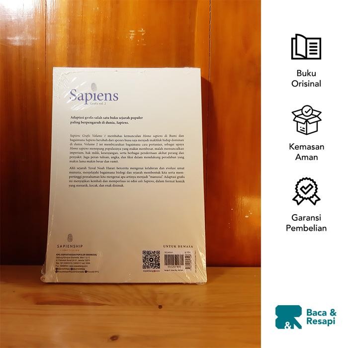 

SALE !!! SAPIENS GRAFIS VOL. 2: PILAR-PILAR PERADABAN - GRAMEDIA - YUVAL NOAH H READYY