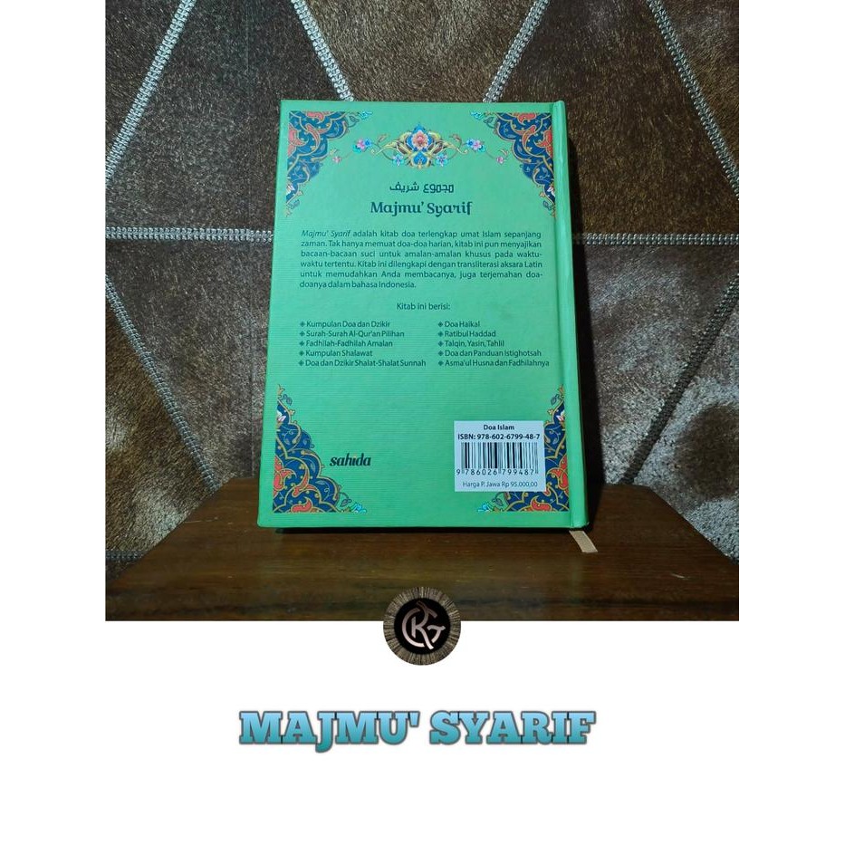 

SALE !!! MAJMU SYARIF SAHIDA BUKU DOA DAN DZIKIR LENGKAP HARD COVER EDISI REGULER READYY