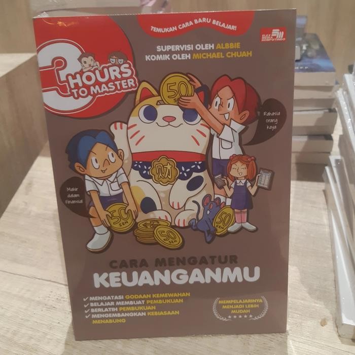 

SALE !!! BUKU 3 HOURS TO MASTER CARA MENGATUR KEUANGANMU KADOKAWA GEMPAK STAR READYY