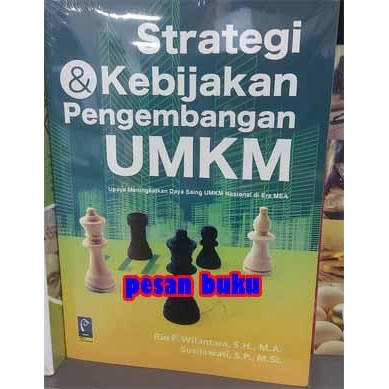 

SALE !!! BUKU STRATEGI DAN KEBIJAKAN PENGEMBANGAN UMKM WILANTARA READYY