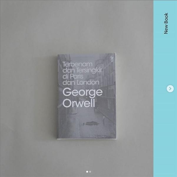 

SALE !!! BUKU TERBENAM DAN TERSINGKIR DI PARIS DAN LONDON - GEORGE ORWELL READYY