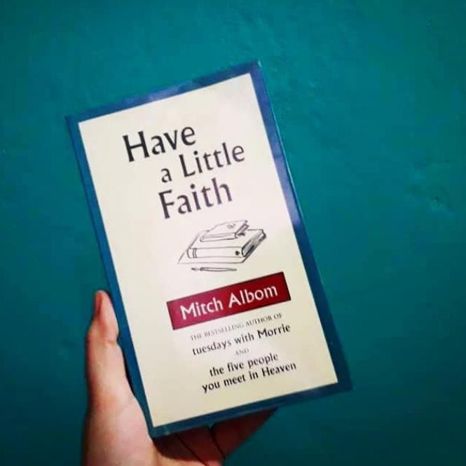 

SALE !!! BUKU IMPORT HAVE A LITTLE FAITH BY MITCH ALBOM READYY