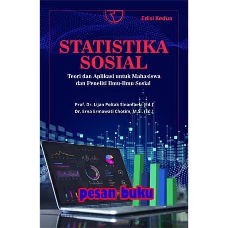 

SALE !!! BUKU STATISTIKA SOSIAL EDISI KEDUA - LIJAN POLTAK SINAMBELA READYY