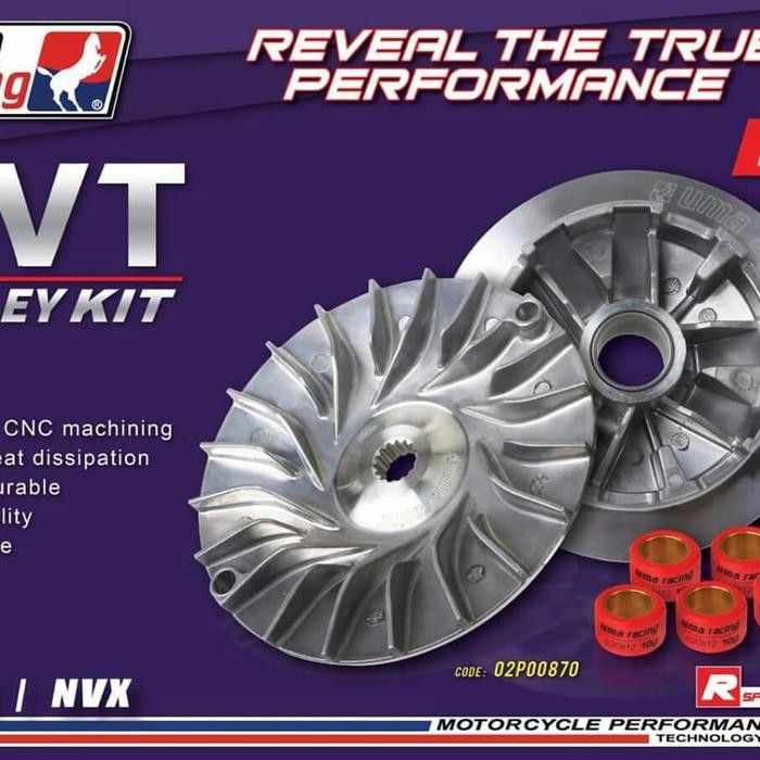 Paketan Apgrade Pully Cvt / Rumah Roller Yamaha Nmax /Aerox/ Lexi