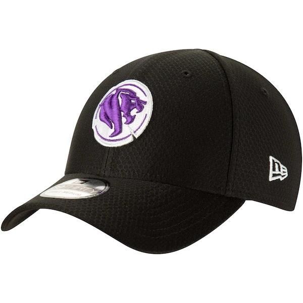 New // Topi Ol New Era 39Thirty- Los Angeles Gladiators Black Official Player // 100% Original