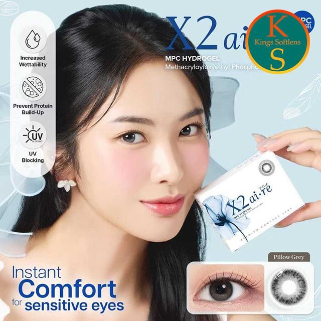 [COD] ORI 100% Softlens X2 AIRE MPC 14,5 MM G.DIA 13MM & 13,5MM Normal By X2 / Softlens Normal Aire