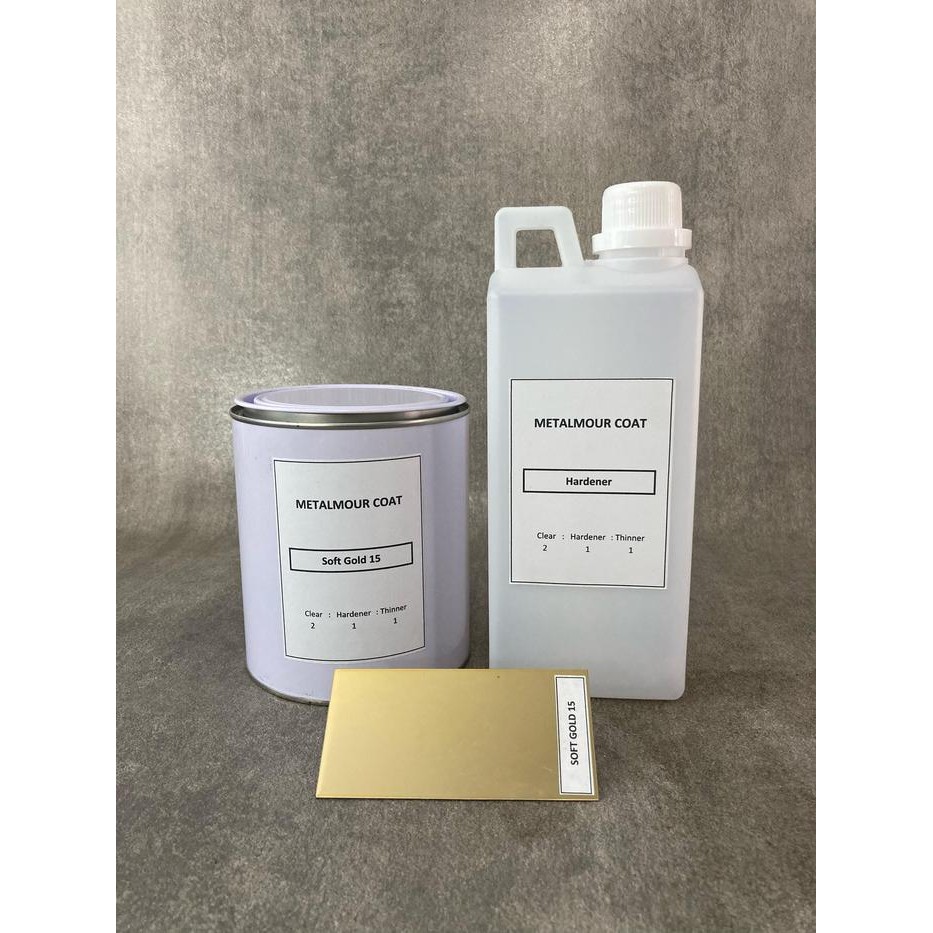 METALMOUR COAT - SOFT GOLD / Cat Stainless / Cat Electroplatting / Cat Chrome