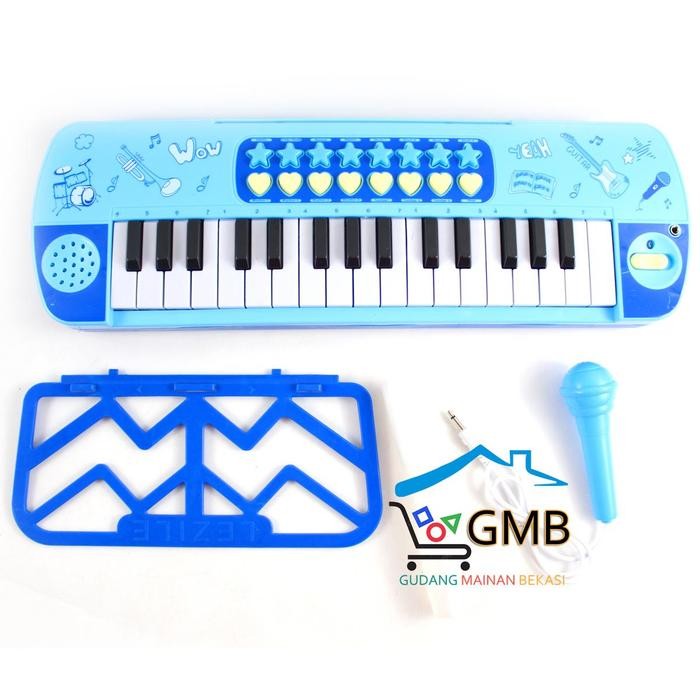 Mainan Anak Edukasi Alat Musik Piano Mic Mainan Piano Musik Dan Microphone Pasti Diskon