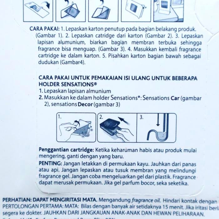 ID'' PARFUM MOBIL GLADE CONTINUOUS OCEAN ESCAPE REFILL - PEWANGI MOBIL