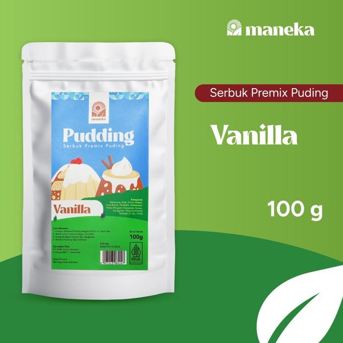 

Maneka Puding Vanilla - Vanilla Pudding Premix 100 Gr