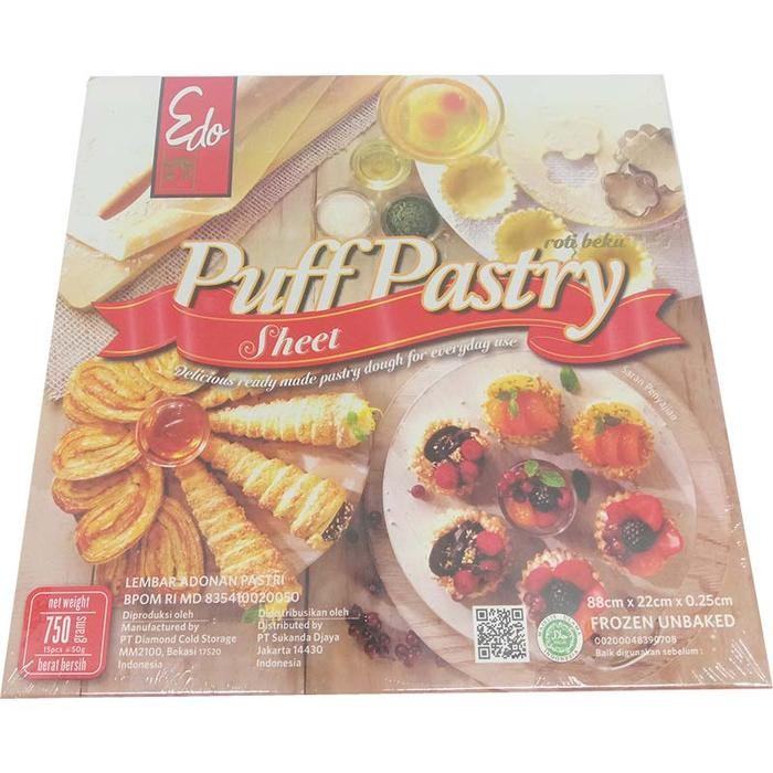 

EDO PUFF PASTRY SHEET 750 G