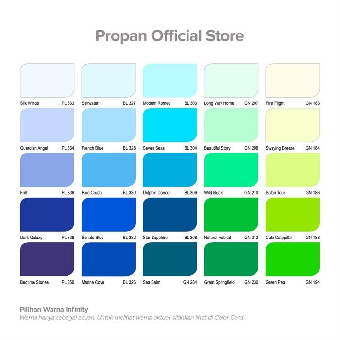 CAT TEMBOK INTERIOR PROPAN ECO EMULSION EE-4010 25KG