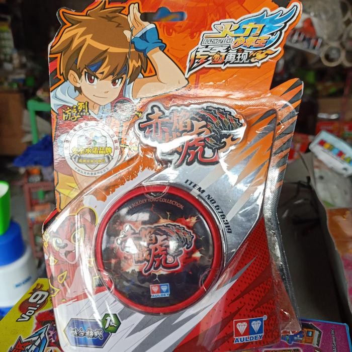 Yoyo Auldey Blazing Teens Flame Tiger Premium Pasti Diskon