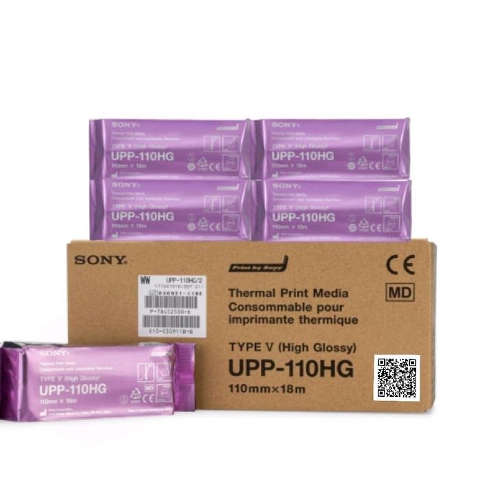 

Kertas Usg Sony upp 110Hg X 18m 50 Roll (5 BOX) Kebutuhan Medis Rumah Sakit Klinik Medis Dokter