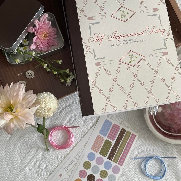 

Self-Improvement Diary & Journaling Set by Keartas Studio in Collaboration with Kana Zahra