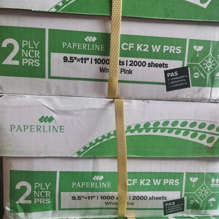 

continuous form 9.5x11, 2 ply PRS (NCR K2 PRS) warna merk paperline