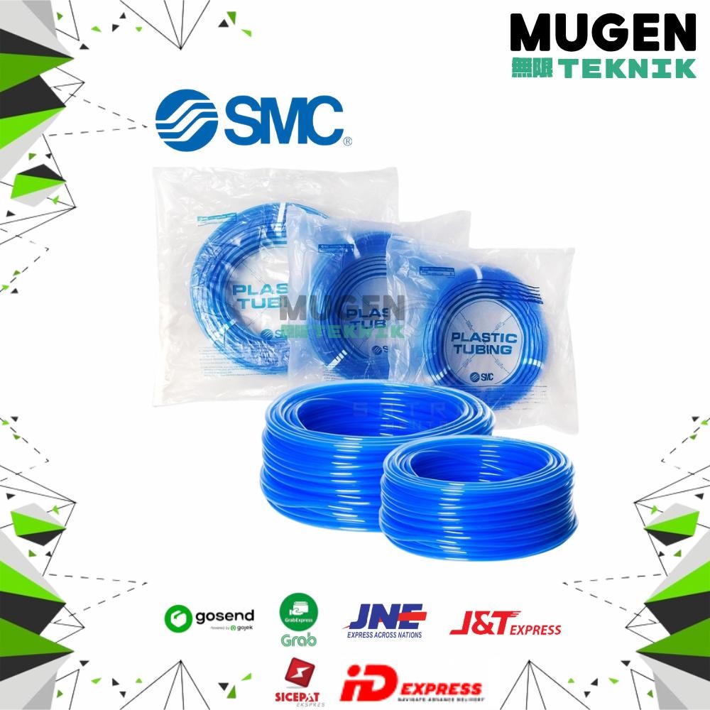 Selang SMC PU POLYURETHANE Hose Tube Pneumatic 6mm x 4mm - TU0604BU