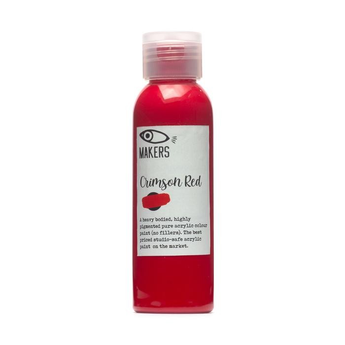 

Stok Baru Crimson Red Acrylic Paint 100ml