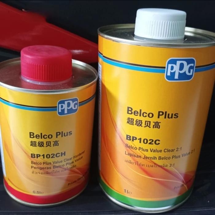 clear coat vernis pernis belco plus ppg