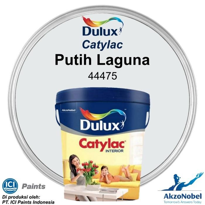 CAT DULUX CATYLAC INTERIOR 5 KG - PUTIH LAGUNA 44475