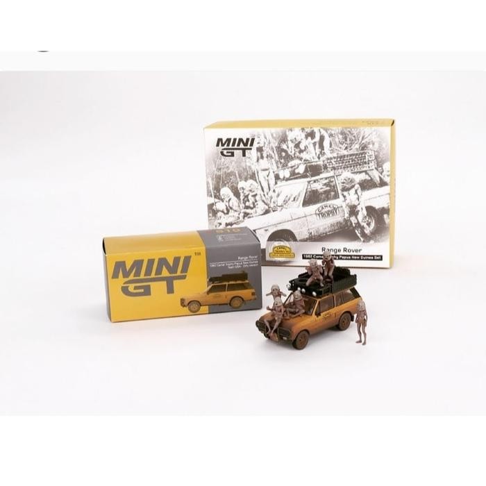 diecast 1:64 Minigt MGT0006 R Range Rover 1982 Camel Trophy PAPUA new