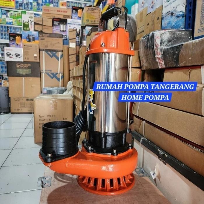 ready POMPA CELUP AIR KOTOR 3HP SOMY SPX 2200ST POMPA LUMPUR SUBMERSIBLE PUMP OUT PUT 4 INCH