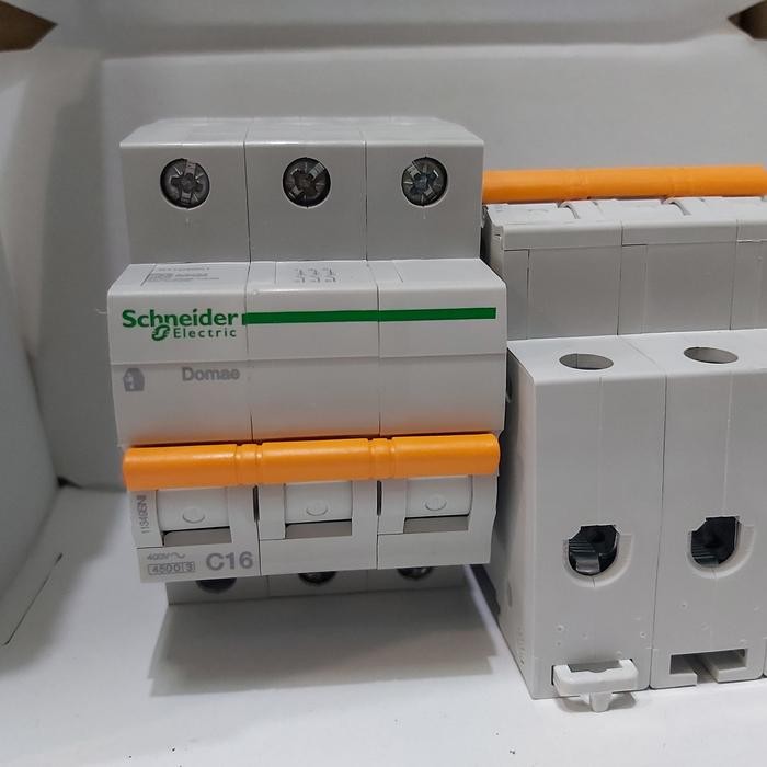 Terhemat Mcb Schneider Domae 3 Phase 16 Ampere (Asli)