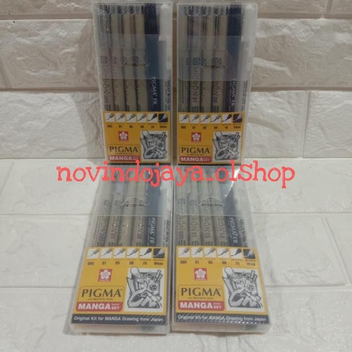 

Pigma Manga Basic Set