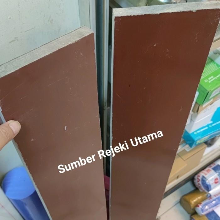 

Ebonit Sheet / Pertinax Lembaran 10Mm X 5Cm X 120Cm