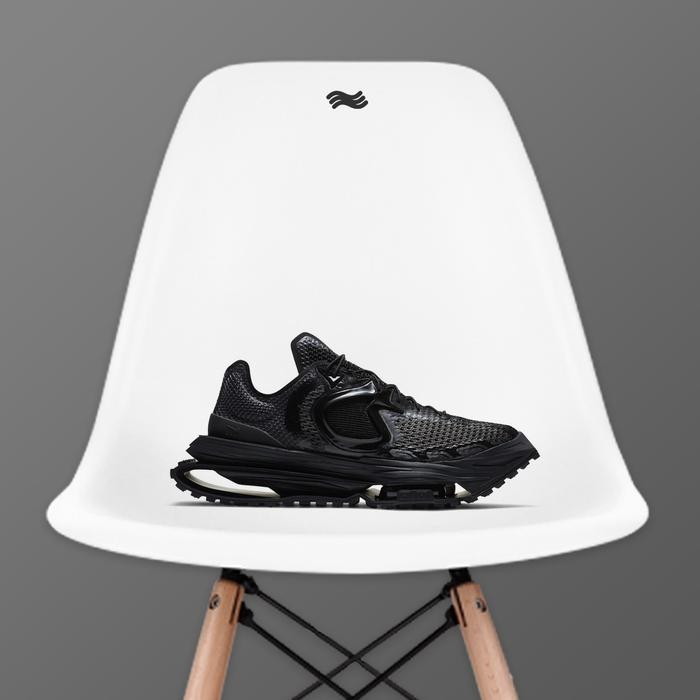 Nike Zoom 004 X Mmw Triple Black Terlaris Best Quality 100% Original