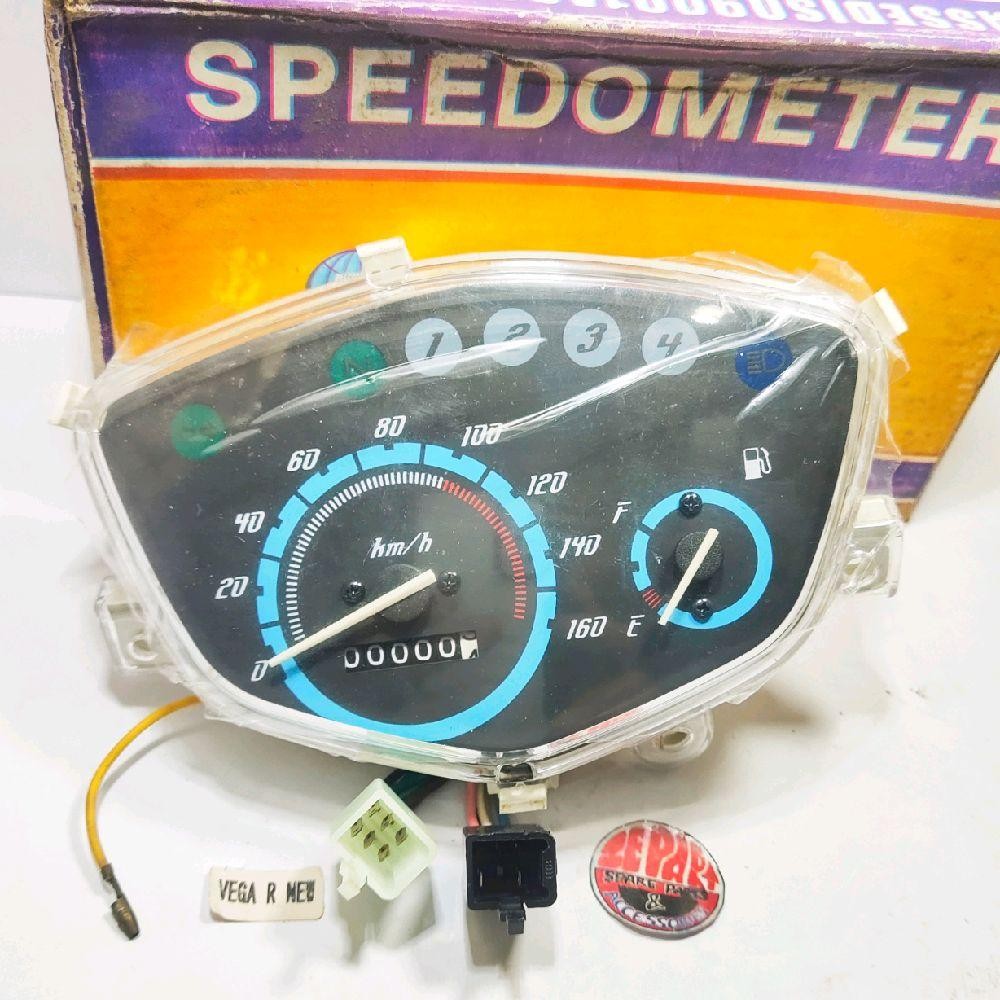 Speedometer Vega R New Kilometer Assy Yamaha Vega R New Limited Item Barang Langka Spare Part Motor 