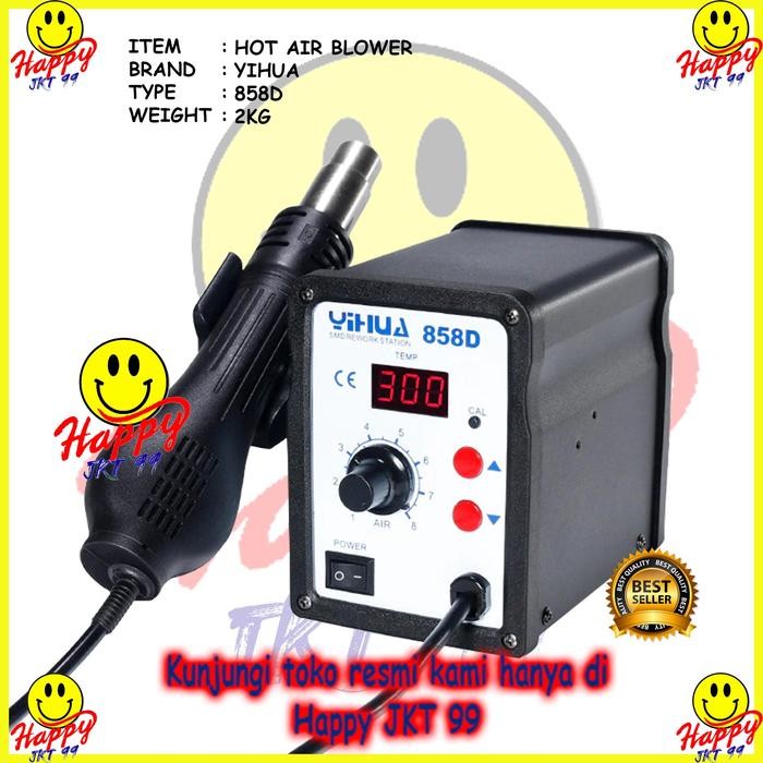 Terbaru Blower Hot Air Yihua 858D 858 D Original