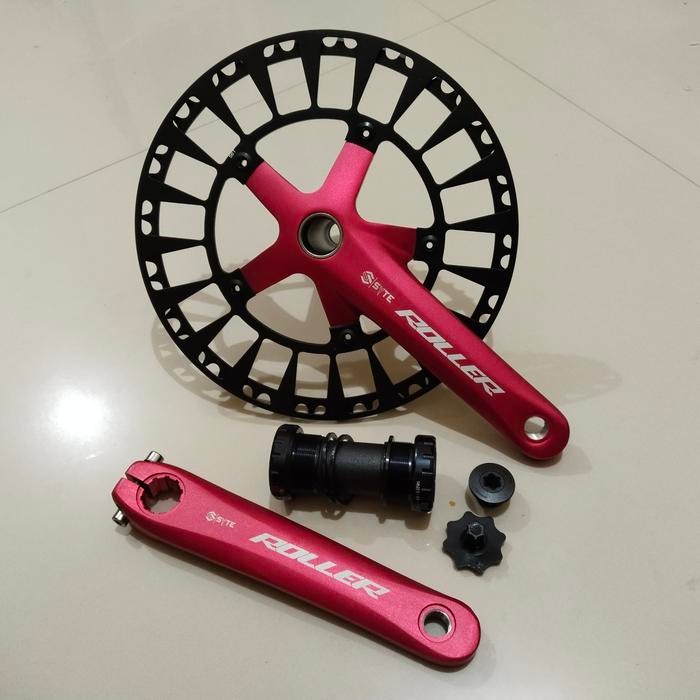 Best seller crankset syte roller 56T sepeda lipat fixie minitrek bmx Terlaris