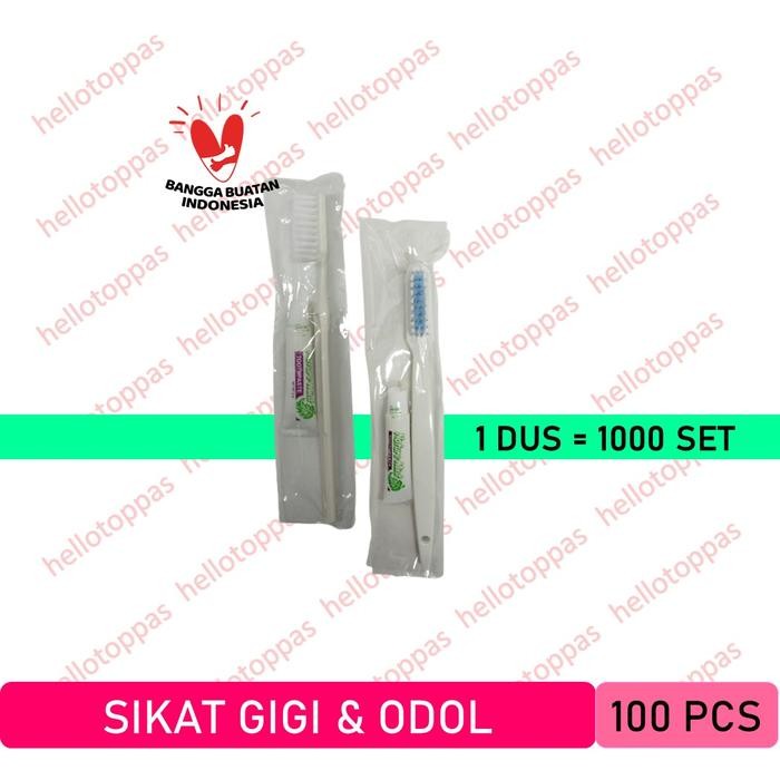 Sikat Gigi Hotel / Dental Kit / Amenities Set *