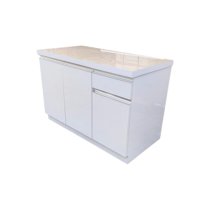 Meja island top granit tile / meja kompor / kitchenset dapur / lemari dapur *