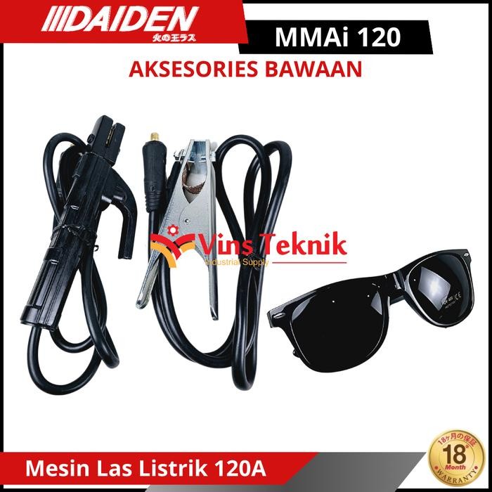 Daiden Mmai 120 Mesin Las Inverter Trafo Las Travo Las 120A Mma 120