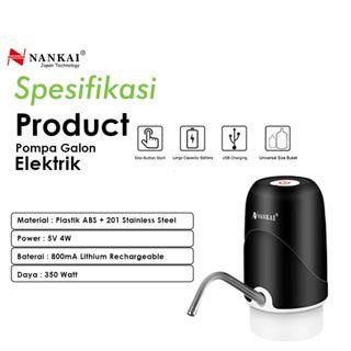 Pompa Air Galon Elektrik Nankai