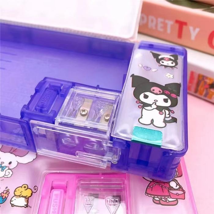 

Deli Stationary - Dz-666 Kotak Pensil Pena Magnet Labubu Magneti Pencil Case Import Motif Sanrio