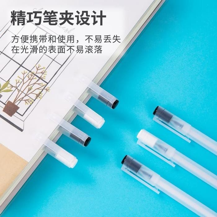 

Deli Stationary - Deli Gel Pen Pulpen Gel Warna Hitam 0.5Mm A117