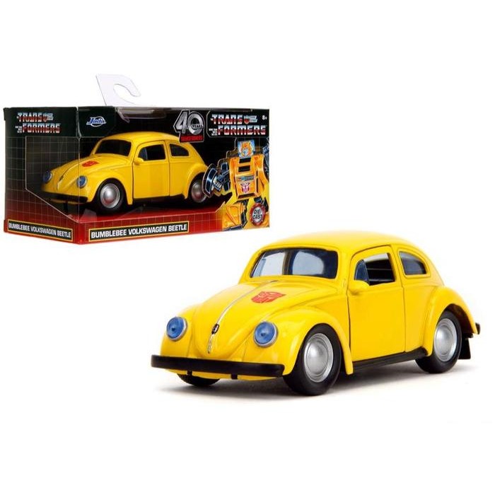 Jada 1/32 Transformers G1 Volkswagen Beetle Bumblebee