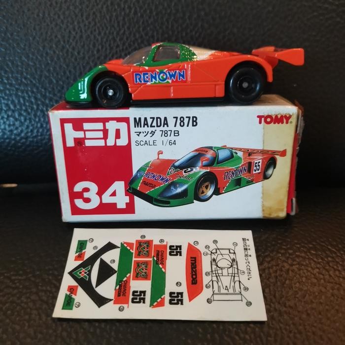 Tomy Merah Tomica No 34 Mazda 787B Renown