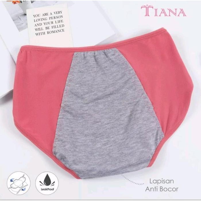 1 Lusin Celana Dalam Menstruasi Tiana Cm 903 - Cd Mens Wanita - Anti Tembus - Anti Bocor Super